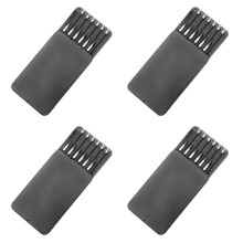 4X Modell-MalstäNder-Basishalter und 48-Teiliges Magnetisches, Biegbares Krokodilklemmen-Set, Modellierwerkzeuge für Airbrush