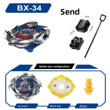 (Style 31)Alloy Handoperated Spin Top With Durable Metal Construction For Kids Enthusiasts