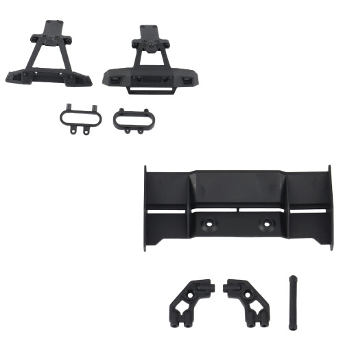 Tail Wing Assembly for HBX with Front & Rear Bumper Assembly for HBX 1