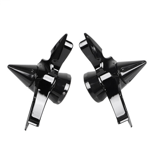 Spun Blade  Front Axle Cap Nut Cover for  Touring FLH Dyna Softail 2
