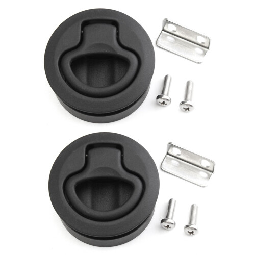 5X Slam  Hatch Round Pull  1/2 Inch Door Replace M1-63 RV Marine