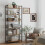 6-Tier Storage Rack - Steel Frame - Special Walnut and Black - Freestanding Multi-Use Shelf Unit 2