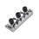 Electric Guitar String Locking Nut For Tremolo Bridge 42.2mm Silver 2
