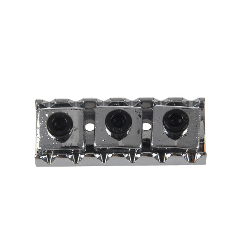 Electric Guitar String Locking Nut For Tremolo Bridge 42.2mm Silver 2
