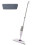 (40cm Set) Mop 360 Spray Degrees Spinner Head Flat Floor Cleaner Foldable Mops Bucket Tool 1