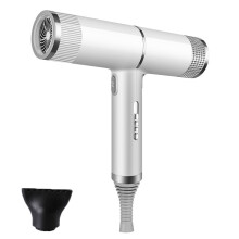 (White with 1 hair tool) Professional Hair Dryer Fast Dry Negative Ionic Hair Blower Diffuser