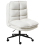 Beliani Office Chair ADDISON Boucle White 4