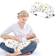 Topchances Pregnancy Pillow,Nursing Pillow Multifunctional Breastfeeding Pillow with 100% Cotton Pillowcase U Shaped Pregnancy