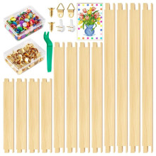 Geschikt voor Handwerk, Houten Canvas Spieraam met Spijkerverwijderaar, Geschikt voor Borduurraamset met Handwerk. A