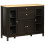 Modern Storage Cabinet, Sideboard with Oak Top 1