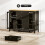 Modern Storage Cabinet, Sideboard with Oak Top 2