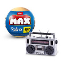 (Radio)Zuru Max Retro Bausteine Neuheit Auspacken Spielzeug Sammlerstück Dekoration