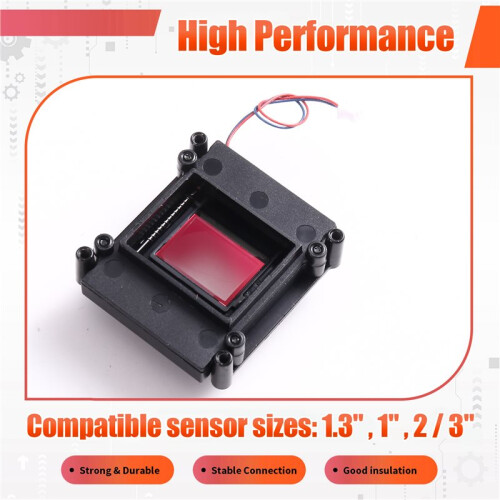 C Mount Lens Holder IR Cut Filter for IMX585 IRC Dual Filter Day Night  IP HD Security Camera IRCUT-C-1" 2