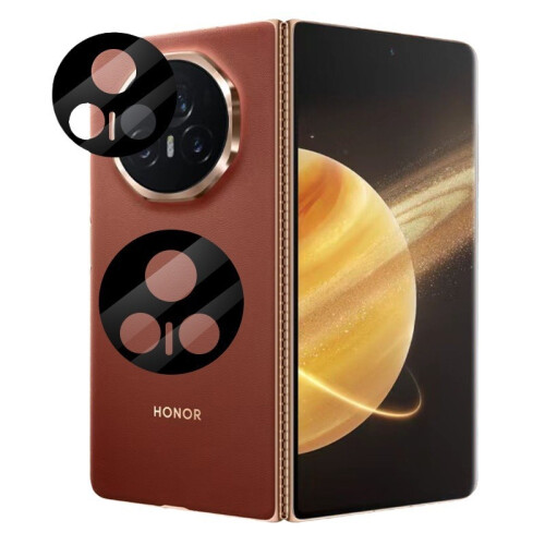 Tempered Glass Camera Lens Protector for Honor Magic V5 - Clear, Anti-Scratch 2