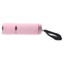 Outdoor Rubber Coated 9-LED Flashlight Torch