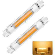 2er-Pack R7S LED-Lampen, 118 mm, 30 W, Dimmbar, Ersatz für J118 mm, Warmweiß, 3000 K, 3000 Lm