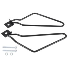 2Pcs Motorcycle Black Saddle Bag Support Rod Mounting Bracket for Sportster Xl 883 1200Travel Bag Bracket