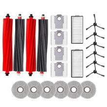 Zubehör-Set für Qrevo Master/Slim Saugroboter-Set S, Haupt- und Seitenbürste, HEPA-Filter, Wischpad, Staubbeutel