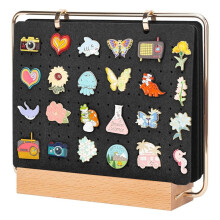 Pin-Display-Organizer, Broschen-Pin-Halter, Emaille-Pin-Display-Seiten zum Aufbewahren Von über 180 Pins, Aufbewahrung Von Pin-Sammlungen