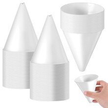 200 Stück Papiertrichter für Motoröl, 6 Oz Einweg-Motoröltrichter, Faltbarer, Auslaufsicherer Trichter für Autoöle