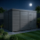 13x10 Pent Composite Shed Tanalised (Single Door, No Windows) 3