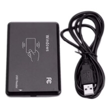 Lecteur de Cartes RFID Double Fréquence 125 KHz/13,56 MHz avec Interface USB et Programmateur NFC