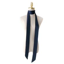 Écharpe fine élégante 100 % soie - Accessoire polyvalent Blue
