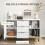 Sideboard with 3 Drawers and Adjustable Shelves 5