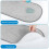 3 Pack Waterproof Changing Pad Liners, Reusable Portable Diaper Changing Pad Covers 5
