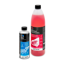 ERRECOM Car Cooling System Repair and Refill Kit, Includes Bluet Radiator Leak Stop (250 mL) + Red Cool Ready-to-Use Red Coolant Antifreeze -10C/+10
