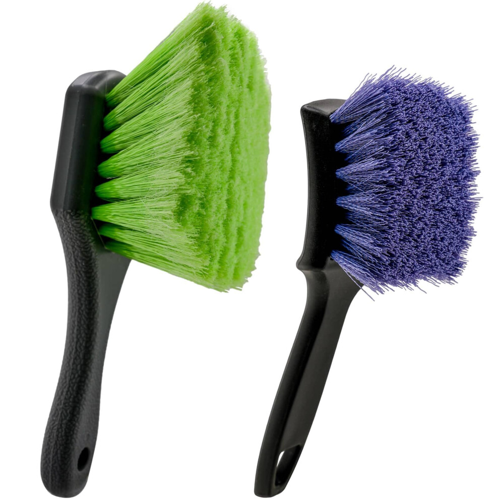 Wheel And Tire Brush Kit For Car Cleaning, Upgraded Bristles, Efficient 717929061769