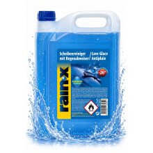 Rain-X Windscreen Cleaner with Rain Deflector, Frost Protection up to -20 C, Hydrophobic Technology for Clear View, Removes Insects and Mud, Ready t