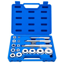DASBET 17PCS Axle Bearing Race Seal Bushing Driver Install Set Disc Tool