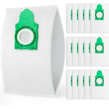16er-Packung Staubsaugerbeutel 8300AM / 8300ER für SEBO Airbelt E Kanisterstaubsauger (E1 / E2 / E3) mit 4-Lagigem Ultra-Filterkasten
