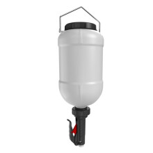 Soßenspender, 5,5 L, Großes Fassungsvermögen, Soßenspender für Senf, Salat, Ketchup, Mayonnaise, Schwarz