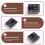 Lora Spread Spectrum Wireless Transmit Module Ra-01SC LoRa Radio Frequency Module 410-525MHz Ultra-Low Power 7
