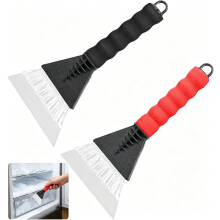 Ice Scraper for Freezer, 2PCS Extra Strong Freezer Scraper Tool for Home Kitchen Refrigerator Commercial Deep Freezer Stubborn Ice and Frost