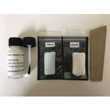 PVC & Acrylic Wall Panel Epoxy Repair Putty Kit - Repairs Cracks, Holes & Chips. (Light Grey)