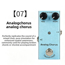 (Analog Chorus)Gitarreneffektgerät mit Metallkonstruktion für Overload Hall und Verwendung Hall