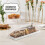 Rectangular Serving Tray with Lid Marbleized Grain Rectangular Cake Stand Acrylic Cake Holder Rectangle Pastry Display 8