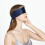 Écharpe fine élégante 100 % soie - Accessoire polyvalent Blue 6