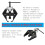 DHA Car Windscreen Wiper Blade Arm Puller Remover Removal Repair Tool 4