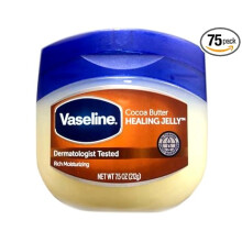 Vaseline Rich Conditioning Petroleum Jelly, Cocoa Butter 7.5 oz (Pack of 10)
