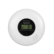 Tuya ZigBee Rök- och Kolmonoxiddetektor 2-i-1 CO Gaslarm 85dB Siren Säkerhetsapp Fjärrövervakningssensor