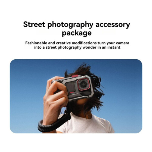 For  Ace Pro 2 / Ace Pro Grip Kit Camera Frame & Expand Accessories for Enhanced Filming Experience Silver 2