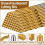 50 Pieces Drywall  Point Cutting Drill Bits 1/8 Inch Diameter Drywall Drill Bits Drywall Tools for Spiral Saw 2