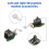 1pcs 3D Joystick with Wire for  U PAD Game Console Joystick Left 5