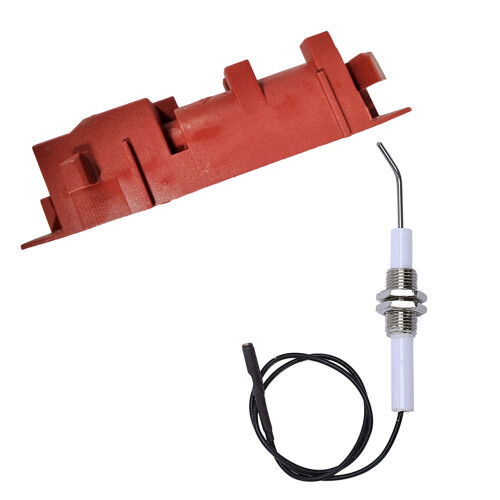 1 Pcs 220V Gas Stove Ac Pulse Igniter & 5 Pcs Ignition Part Plug Ceramic Electrode Igniter 1