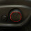 4Pcs Red Aluminum Bolt- Replace Door Lock Knobs with 3Pcs Car  Adjustment  Knob  Cover Trim Red 9