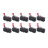5Pcs KSD301 250V 10A Thermostat Temperature Control  with 10Pcs Micro-Roller Lever Arm Open Close Limit 7